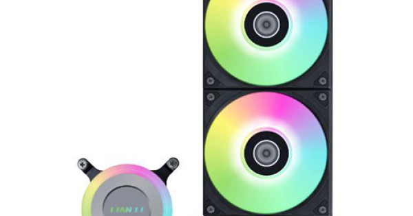 Lian Li GA II Lite 240mm ARGB CPU Liquid Cooler Black (G89